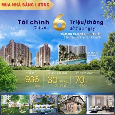 Sỡ hữu ngay căn hộ cao cấp chỉ với 950tr /căn