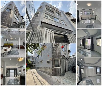 B.thự mini góc 2 mặt tiền, 3lầu, mới 100%, hẻm đẹp khu c.cấp Lê Văn Sỹ