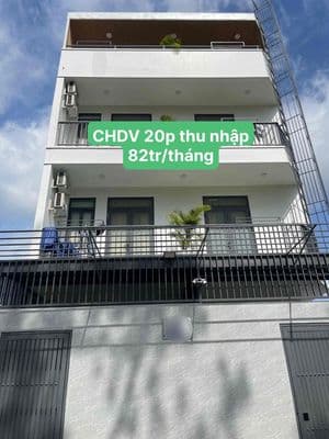Bán CHDV 20 phòng dòng tiền 1 tỷ/năm. - phường Tân Phú Quận 9