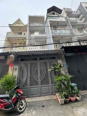 NHÀ 4 LẦU HẺM Ô TÔ KẾ BÊN CÔNG VIÊN LÀNG HOA LÊ VĂN THỌ P11 GV 8TỶ4 TL