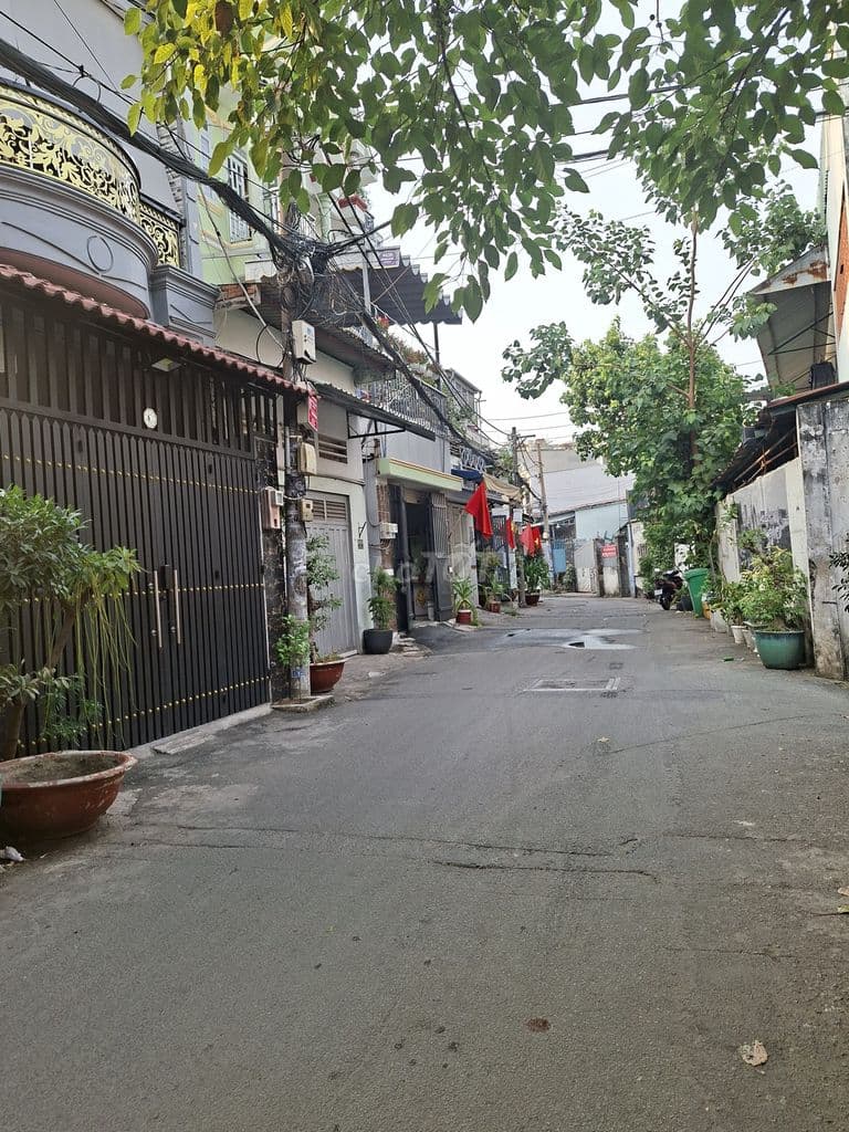 ĐẤT 4 X 20 = 80m HẺM THÔNG NGUYỄN ẢNH THỦ PHƯỜNG HIỆP THÀNH QUẬN 12
