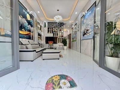 Nhỉnh 4 tỷ Nhà đẹp Full Nội Thất 1/ Hẻm xe hơi Tân Thới Hiệp 09