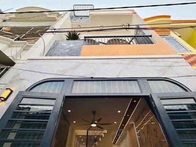 Nhà đẹp Gò Vấp sau Lưng TRƯỜNG THCS QUANG TRUNG Phường 10-Gò Vấp 417/2