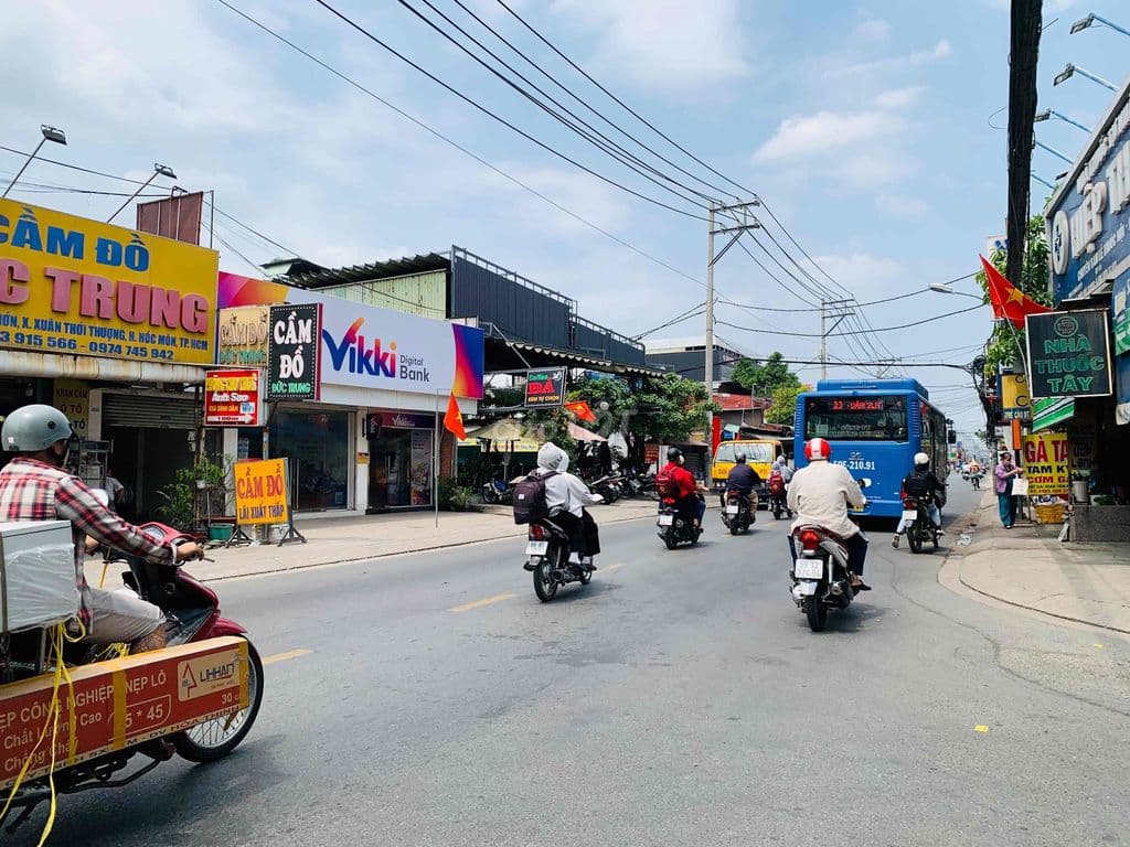 ‼️Lô Đất Gần Chợ Bà Điểm 107m2 Đường Nhựa 9m Thông
