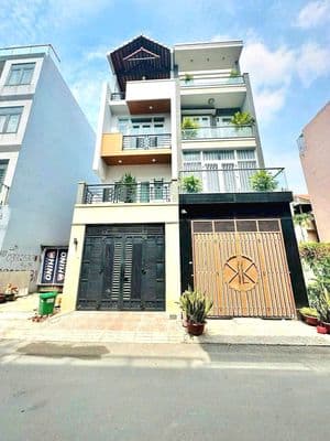 Bán nhà 3 lầu hẽm 8m Gần Aeon maill tân Phú
