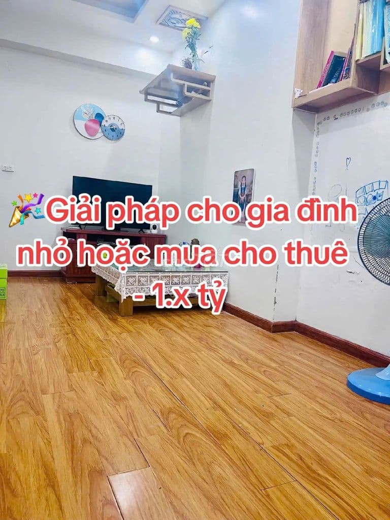 Gia đình nhỏ chỉ cần 1.x tỷ mua căn 39m2, 1Pn, 1Wc CT10 KĐT Đại Thanh