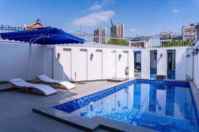 Biệt thự hồ bơi Thảo Điền gần Xuân Thủy, Quốc Hương, có hồ bơi giá tốt