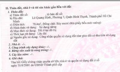 CHÍNH CHỦ GỬI BÁN NHÀ 2 MẶT TIỀN HẺM XE HƠI LÊ QUANG ĐỊNH, BÌNH THẠNH