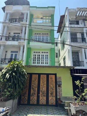 bán nhà ngang 5x17 đường xe tải Nguyễn Văn Khối trệt 3 lầu