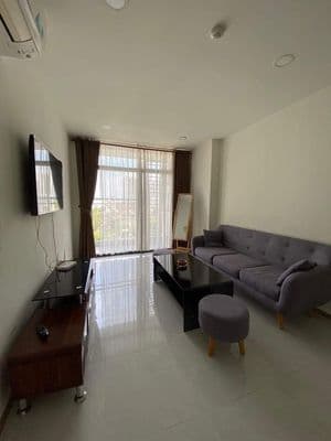 Căn hộ Kề Q1, 80m2, 2PN, balcony, thiết kế thông minh, không chắn view