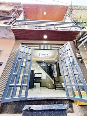 Nhà mới (DT:4x8m) ở Nguyễn Văn Quá Quận 12 gần Chợ Cầu Giá 1tỷ650tr
