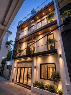 Bán nhà 3 lầu đúc BTCT 4pn hẻm cách mặt tiền hưng Phú vô 2 c nhà p9#Q8