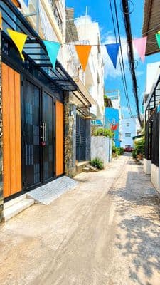 Ô TÔ ĐỖ CỬA Phan Văn Trị - CN 44m2 85m2 Sàn - 2 Tầng 3PN (1PN Trệt)