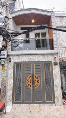 NHÀ NHỎ MỚI KENG 2PN 2WC, HẺM 4M THÔNG THOÁNG TRẦN VĂN QUANG P10 TB