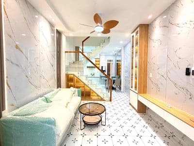 NHÀ MỚI HXH VƯƠNG MÙI SƠN - PHAN VĂN TRỊ - GẦN 50m2 - CHỈ 6,6 tỷ