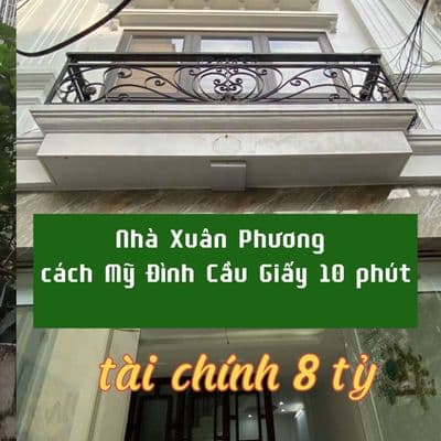 Gần Mỹ Đình, Cầu Giấy. Nhà thoáng mát, Taxi đỗ cửa, 5 PN. nhỉnh 8 t.ỷ