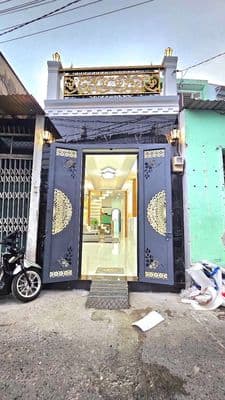 Nhà Mặt tiền khu Lê Văn Quới,Bình Tân,2 tầng,45m2,SHR Vuông vức ko qh
