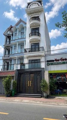 Nhà 4m x 22m 6 Tầng Có Thang Máy 650kg Mặt Tiền Nguyễn Thị Xinh Q12
