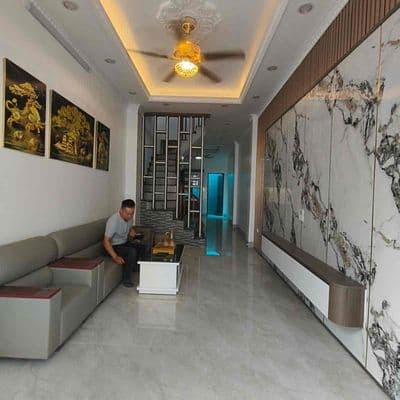 Hơn 7 tỷ chút có nhà mới Thọ Am, T/Trì-Oto thông-KD-52m*4T;MT3,5m;4N