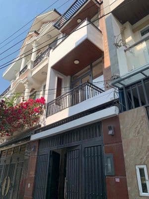 Nhà 3 tầng Trường Thọ, 65m², 4PN 5WC, full nội thất, HXH đường số 12