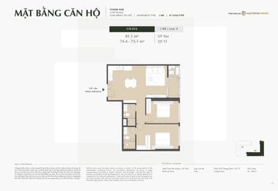 Bán 2N 81m Cao Xà Lá hướng mát view Metro và Royal City giá 10 tỷ