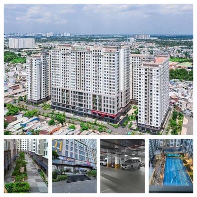 Chính chủ bán CH Green River Dt60m2/2PN 2WC giá 2ty650 quận 8 view mát