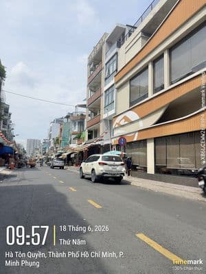 MẶT TIỀN HẺM KD HÀ TÔN QUYỀN - XE TẢI THÔNG 8M, 92m2, GIÁ 14 TỶ