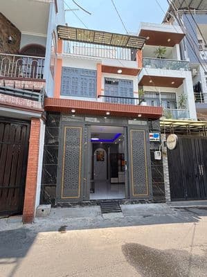 NHÀ ĐẸP MẶT TIỀN. ĐS 6, GV - HẺM XE TẢI - NỞ HẬU - SỔ CN ĐỦ CHỈ 4T9 TL