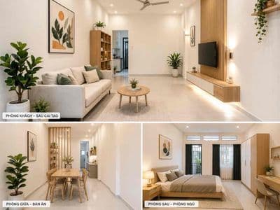 BÁN ĐẤT TẶNG NHÀ, 35m2, 2 tầng chỉ 4,5 Tỷ, Đường Thích Quảng Đức