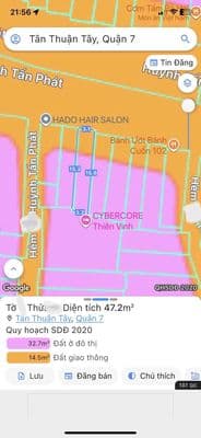 CHÍNH CHỦ BÁN NHÀ MẶT TIỀN HUỲNH TẤN PHÁT Q7 – GIÁ CHỈ 8,2 TỶ – KINH D