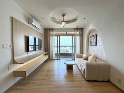 Dragon Hill 1 | 84,6m² (2PN + 2WC) | Sổ Hồng | Trần cao. Decor đẹp