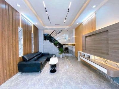BÁN NHÀ Đ , LÊ VĂN QUỚI ,HXH ( 4m x 16m x 3TẦNG ) GIÁ : NHỈNH 5 TỈ TL