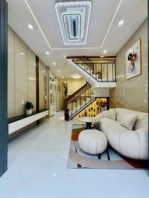 BÁN NHÀ CĂN GÓC 2 MẶT THOÁNG, 3 TẦNG, ÂU DƯƠNG LÂN, 5TỶ68, QUẬN8