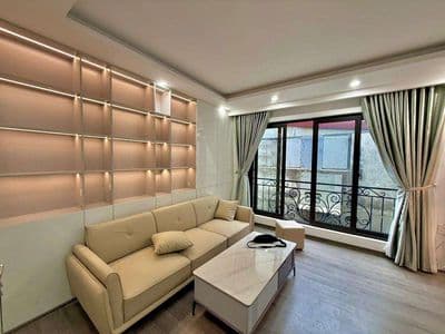 Nhà đẹp Đội Cấn, ngõ thông, xây mới, thang máy, full đồ, ở luôn