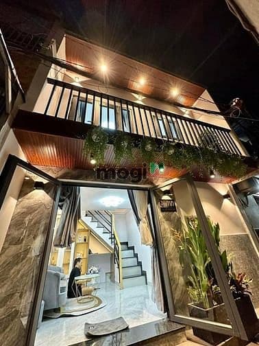 2tỷ3, Bán nhà Bình Thạnh, xe hơi tới nhà, 4,3x5, 1 lầu 2wc, 20 m²