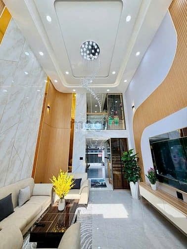 Nhỉnh 13 tỷ có nhà 6 lầu đẹp ngang 4.3m 73m2 hẻm 183 Nguyễn Văn Khối.