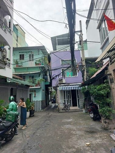 Hẻm xe Tải Nguyễn Tri Phương , 61m2 , nở hậu đến 6m , hẻm thông đủ hư