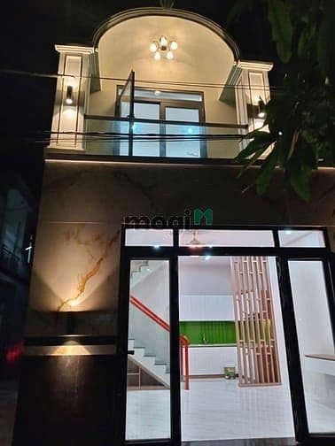 Bán Nhà Mới 100% 1trệt 1lầu GÓC 2MẶT TIỀN LỘ Ô TÔ GẦN ĐẠI HỌC FPT