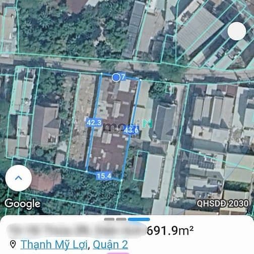 Bán Lô Đất Mặt Tiền Đường Số 19 P.Thạnh Mỹ Lợi Quận 2