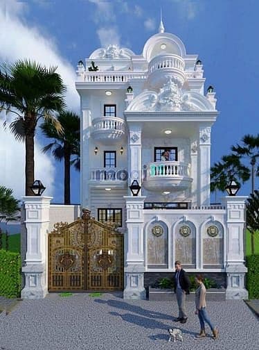 Biệt thự xây kiên cố Mt đường số 5 Bình Tân, 8x21m, 3 tấm, 23 tỷ