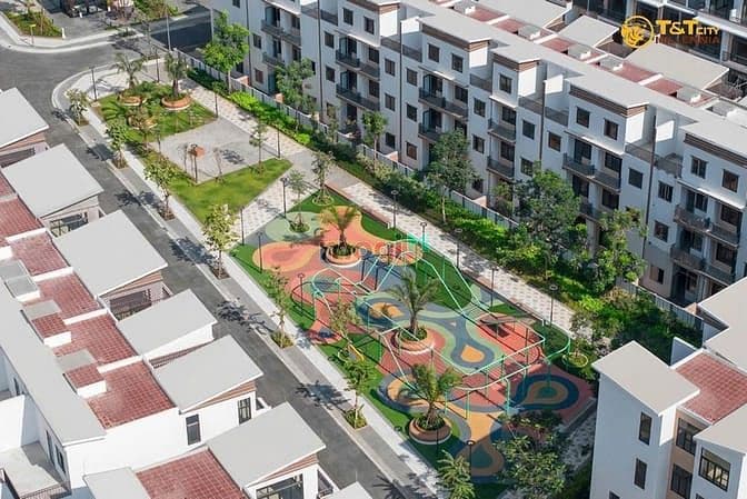 bán nhà phố liền kề 100m2 lk17-0* ngay gần công viên dự án t&t long an