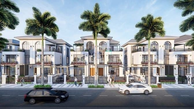 bán căn biệt thự song lập 200m2, 3 lầu a-bts02 đối diện công viên sông