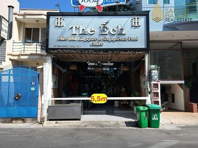 Nhà mặt tiền Nam Quốc Cang – Bến Thành, 132 m2