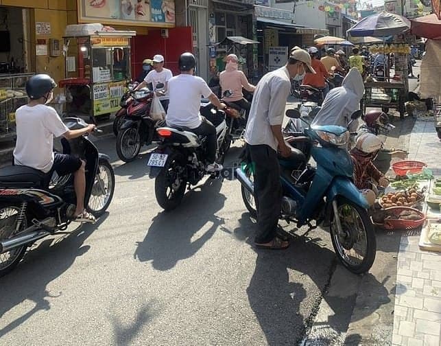 🔥💯MTKD chợ Khiếu Năng Tĩnh 4x16m Xây Full 4 tầng CÓ LỀ 5m - SÁT ĐS 4